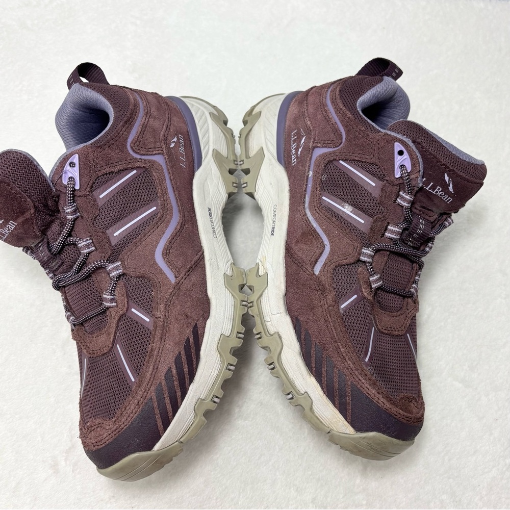 L.L.Bean Women's Trail Model X Ventilated Hiking Sneakers Size 8.5 Wide - Picture 7 of 12